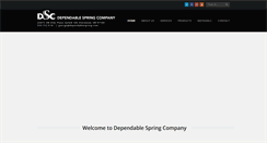 Desktop Screenshot of dependablespring.com